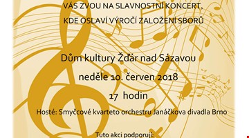 Koncert ke 45. výročí sboru